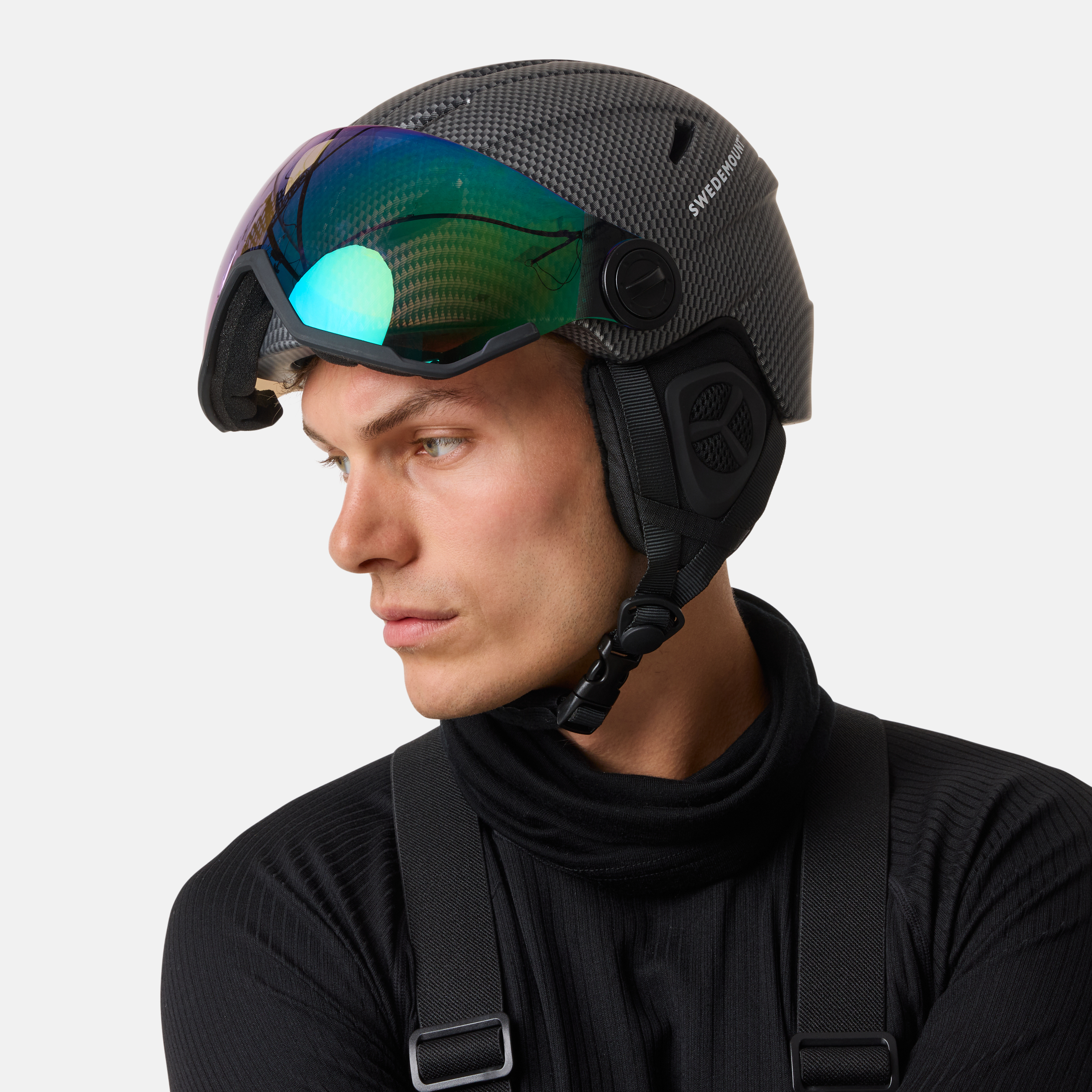 スキー UNISEX HELMET FIT VISOR IMPACTS Unisex Helmet Fit Impacts | Black | Rossignol