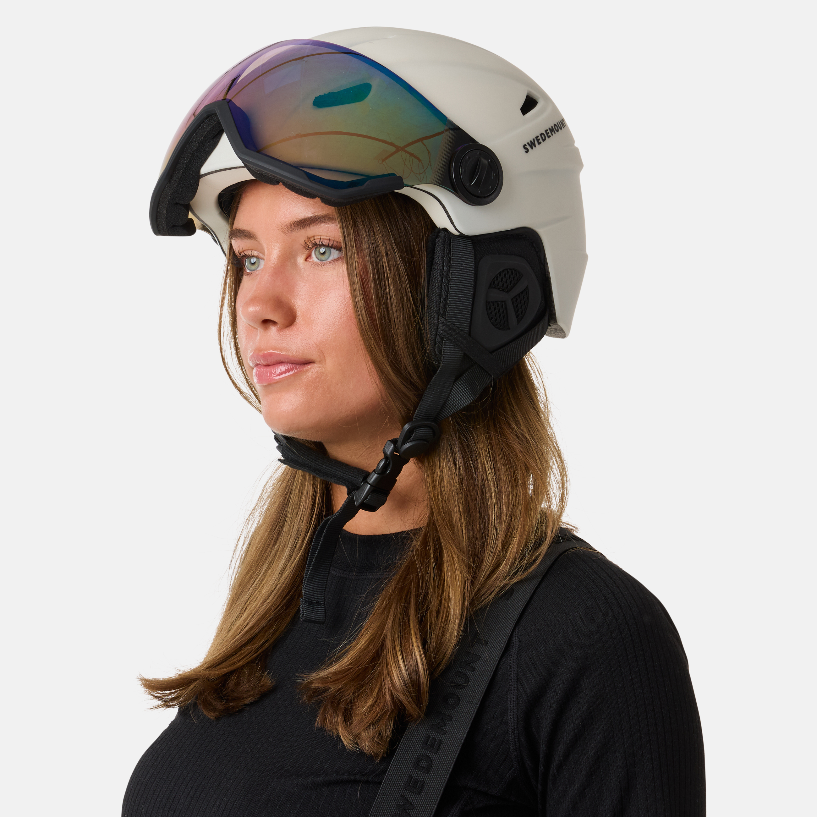 Visor Ski Helmet | Sports Protection | Unisex | Swedemount