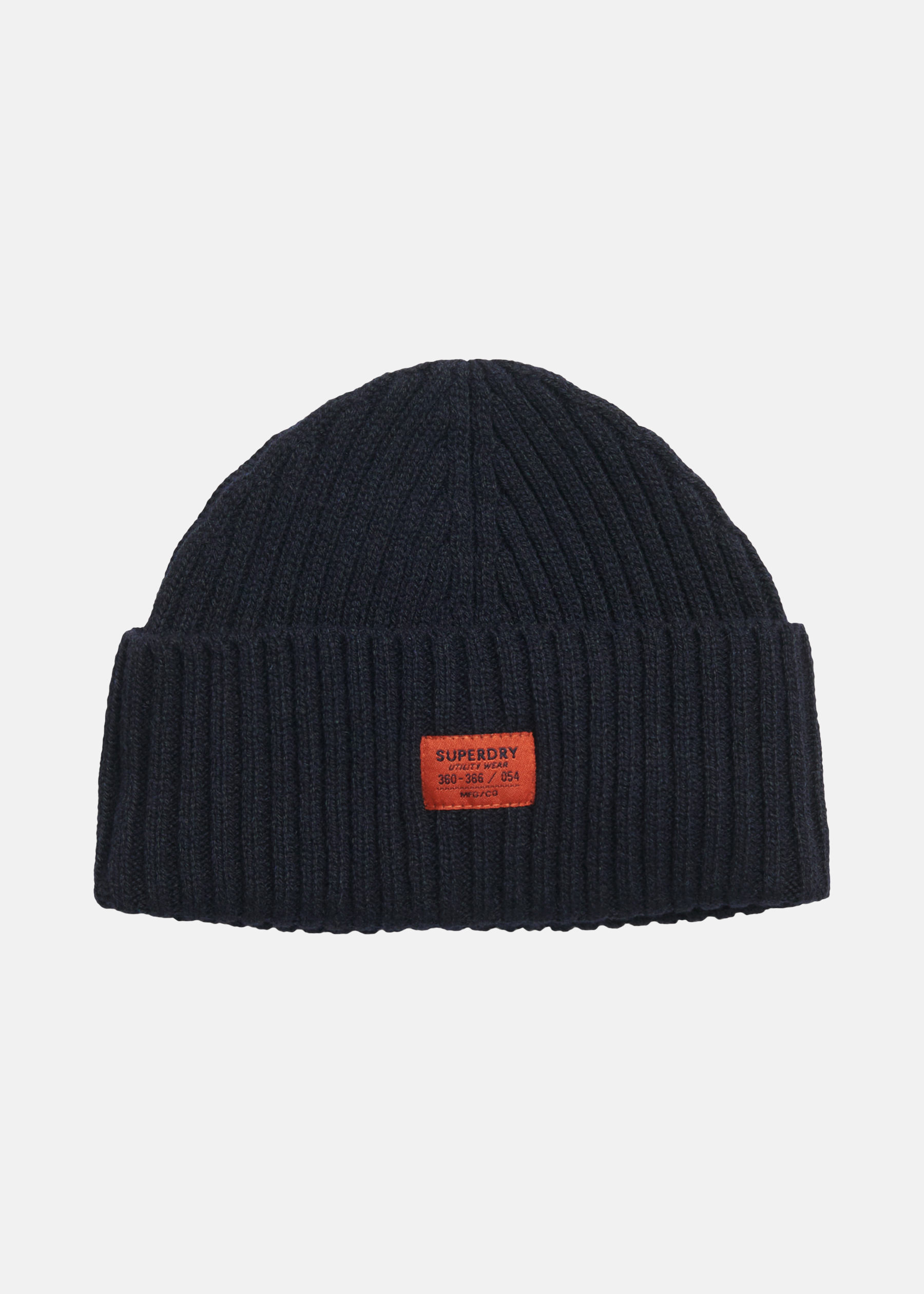 WORKWEAR KNITTED BEANIE HAT Unisex Headwear from Superdry