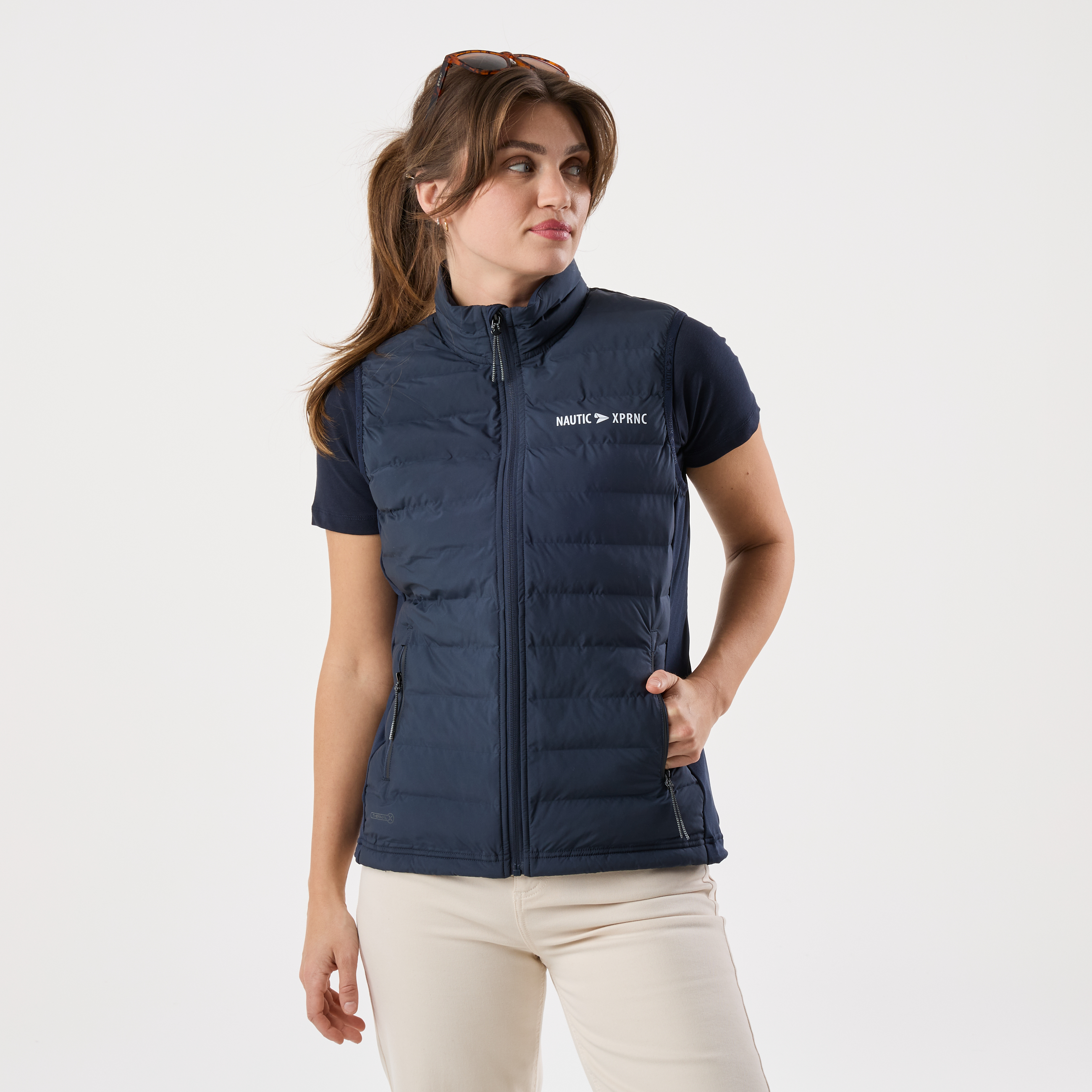 BRIEFING 新品　WOMEN’S HYBRID DOWN VEST M Marstrand Hybrid Vest W | Vests | Women | Nautic Experience