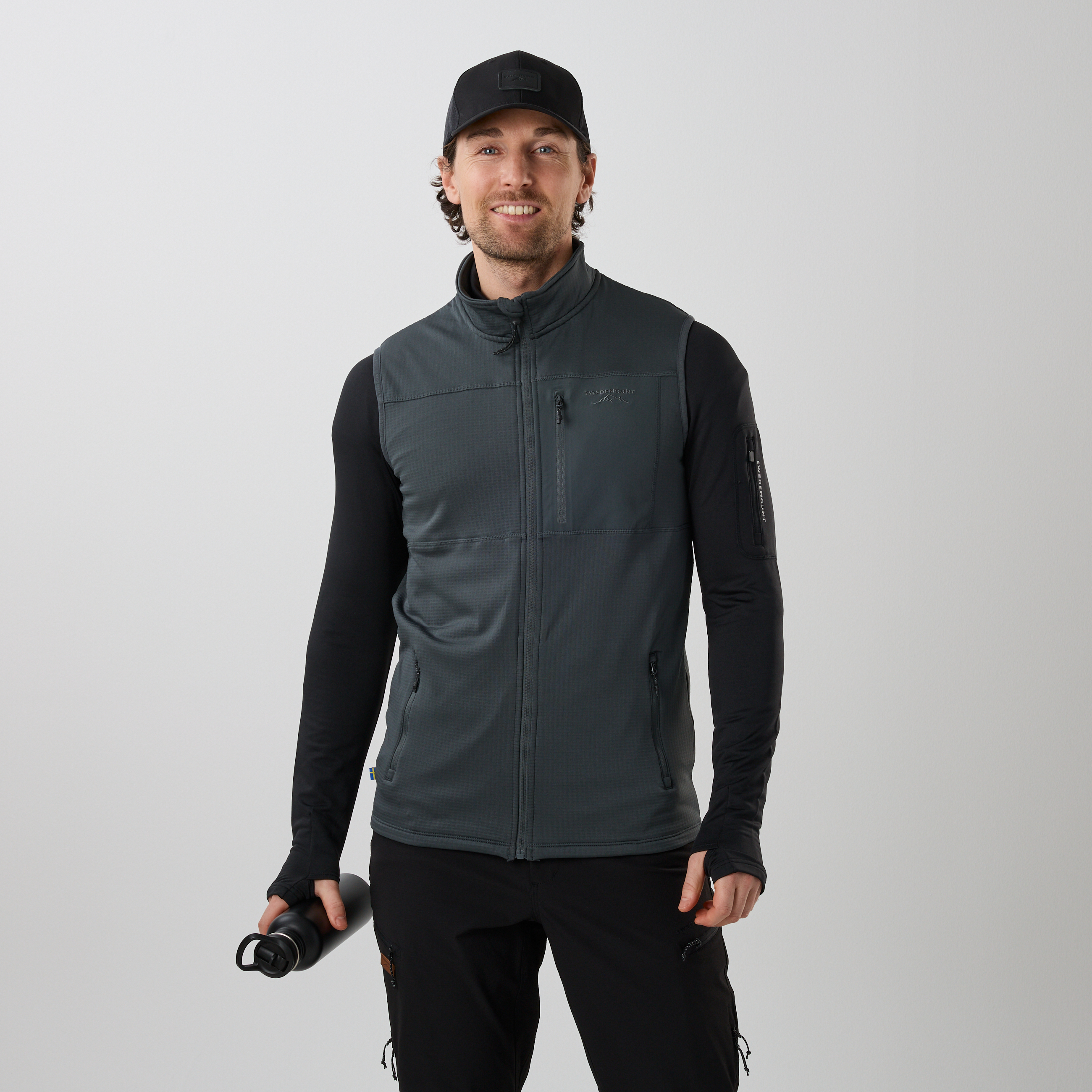 Trondheim Midlayer Full Zip Vest | Vests | Men | Swedemount