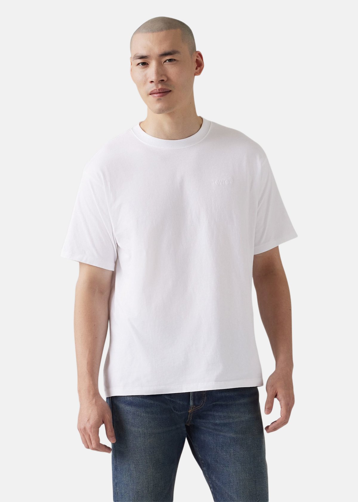 RED TAB VINTAGE TEE WHITE + JE |  - sv-se - herr - klader - t-shirts-linnen - t-shirt-vardag-sport - kortarmad-t-shirt-vardag-sport | Padelspecialisterna