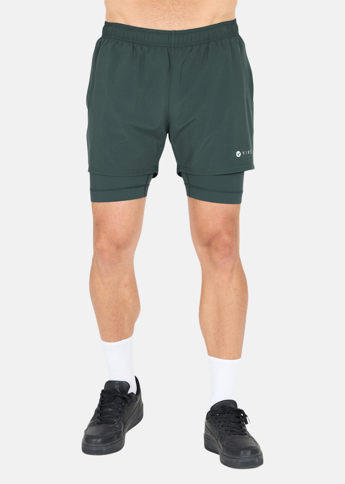 Zayne M 2-in-1 Shorts |  - sv-se - herr - klader - shorts - lopar-traningsshorts - loparshorts-2-i-1 | Padelspecialisterna