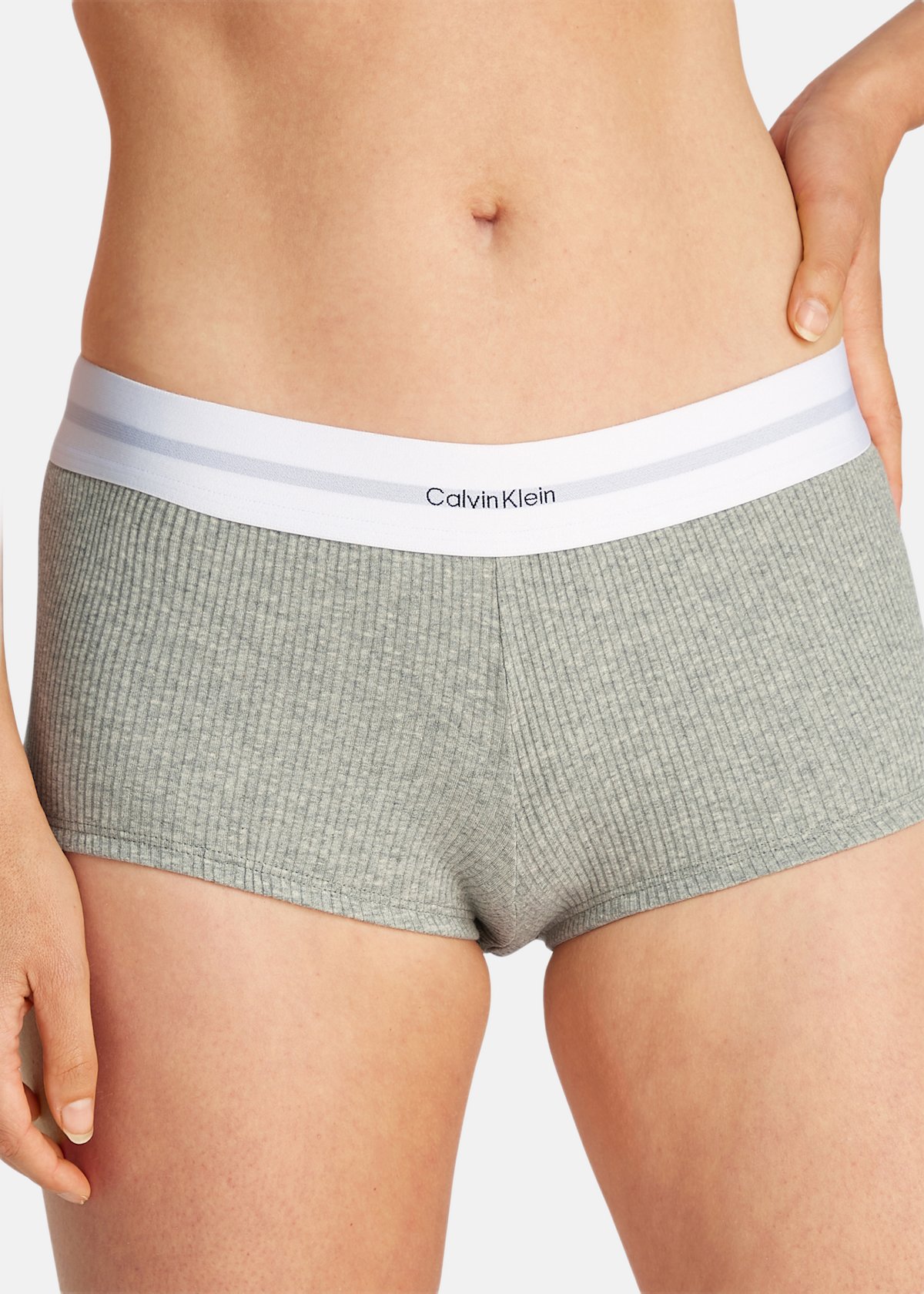 Alternativ bild 1 för Calvin Klein Boyshort P7A Grey Heather L