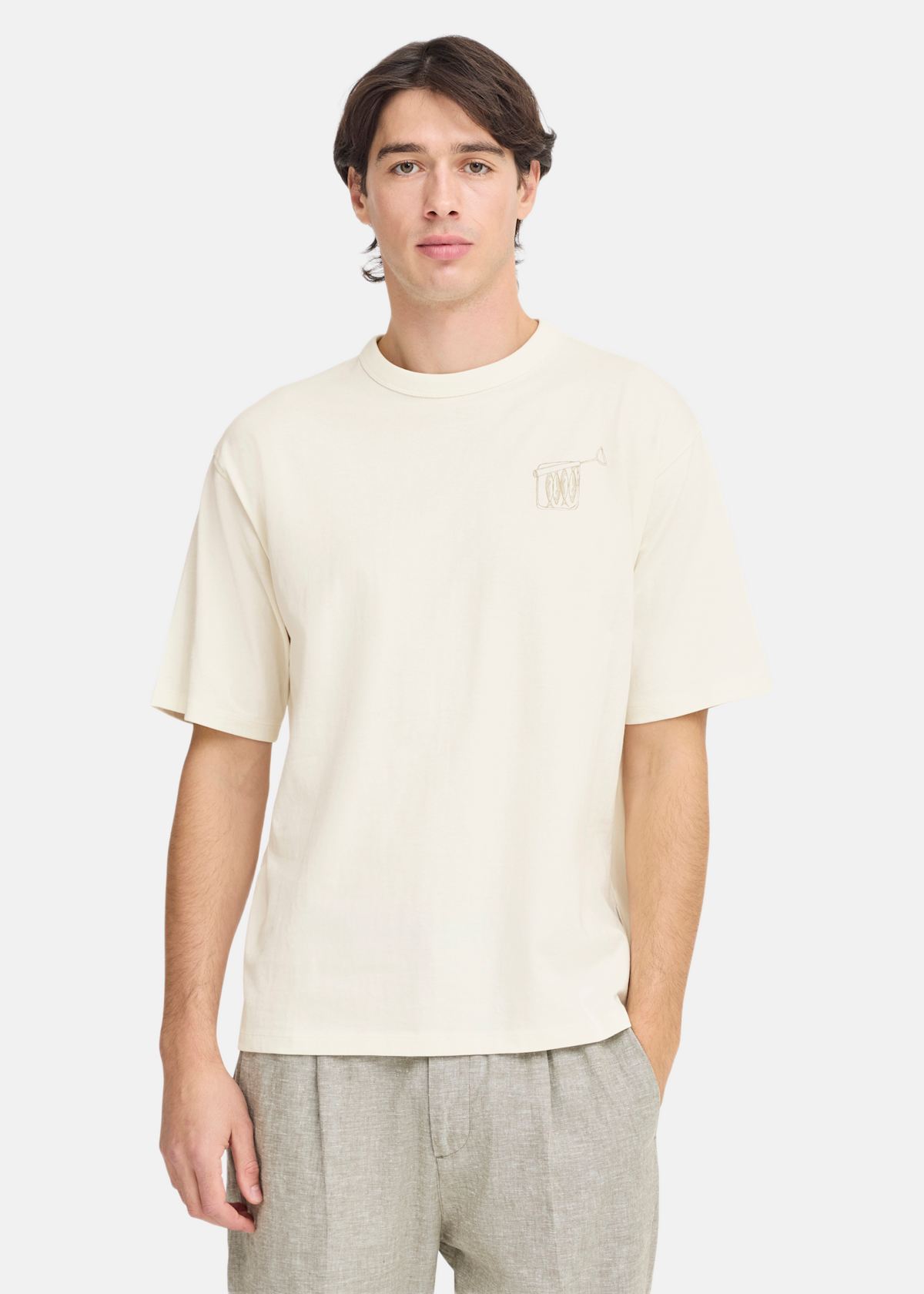 CFARCHER tee with back print |  - sv-se - herr - klader - t-shirts-linnen - t-shirt-vardag-sport - kortarmad-t-shirt-vardag-sport | Padelspecialisterna