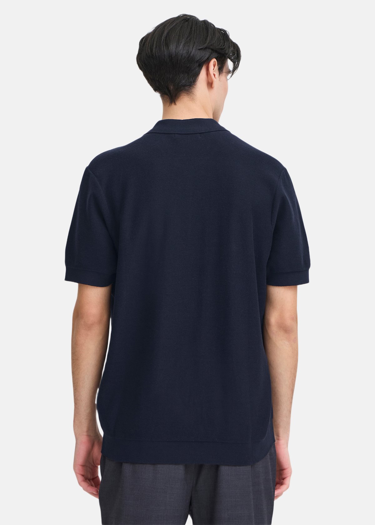 CFEDWARD relaxed polo knit |  - sv-se - herr - klader - skjortor-piketrojor - piketrojor - kortarmade-piketrojor | Padelspecialisterna