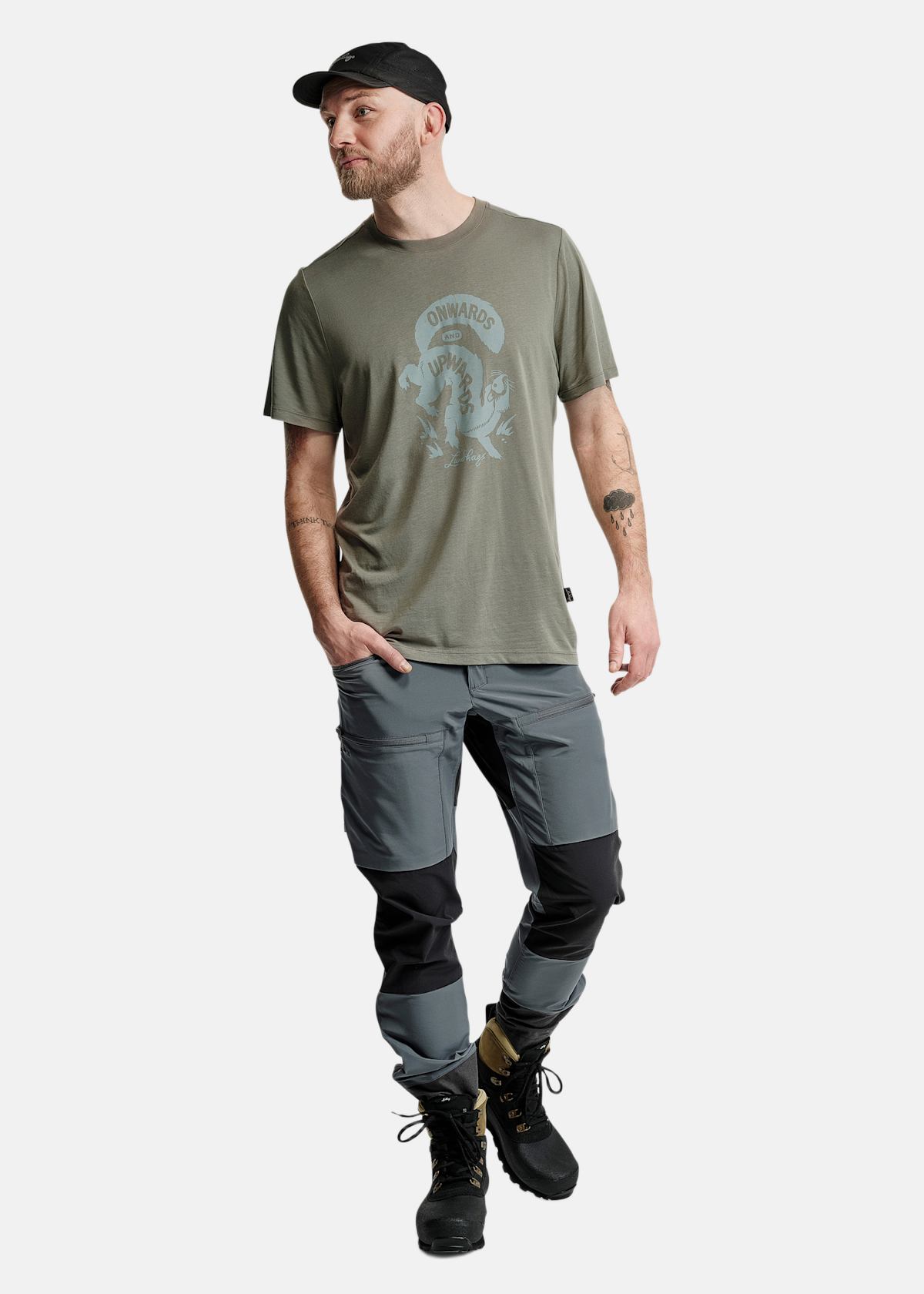 Järpen Printed T-shirt M |  - sv-se - herr - klader - t-shirts-linnen - t-shirt-vardag-sport - kortarmad-t-shirt-vardag-sport | Padelspecialisterna