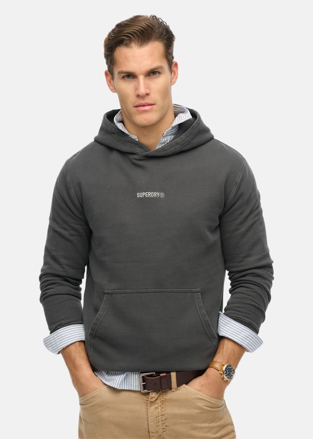 MICRO LOGO HOOD |  - sv-se - herr - klader - trojor - huvtrojor - hoodie | Padelspecialisterna