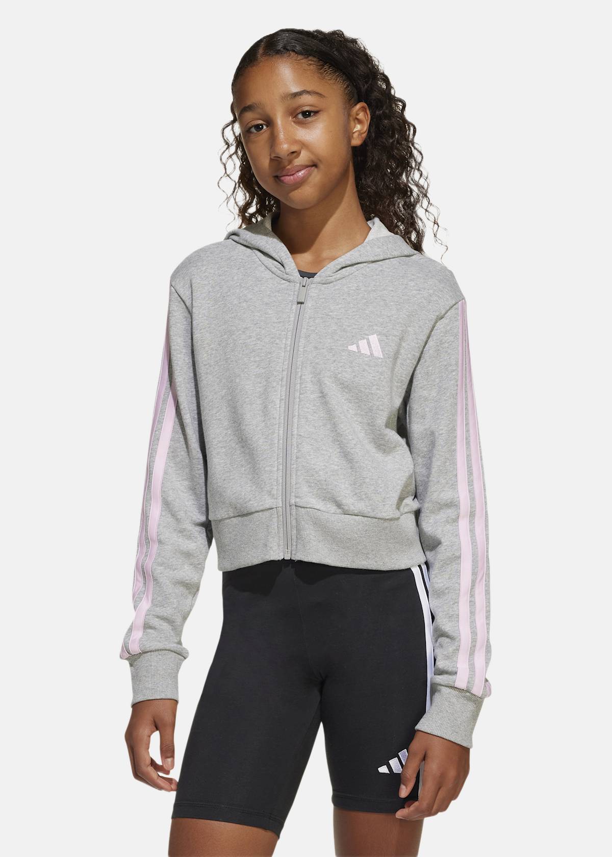 JG 3S FT FZ CRO |  - sv-se - barn - klader - trojor - huvtrojor - zip-hoodie | Padelspecialisterna