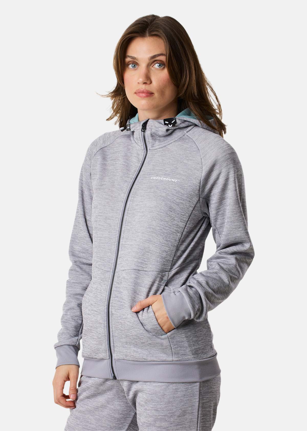 Training Logo Zip Hood W II |  - sv-se - dam - klader - trojor - huvtrojor - zip-hoodies | Padelspecialisterna