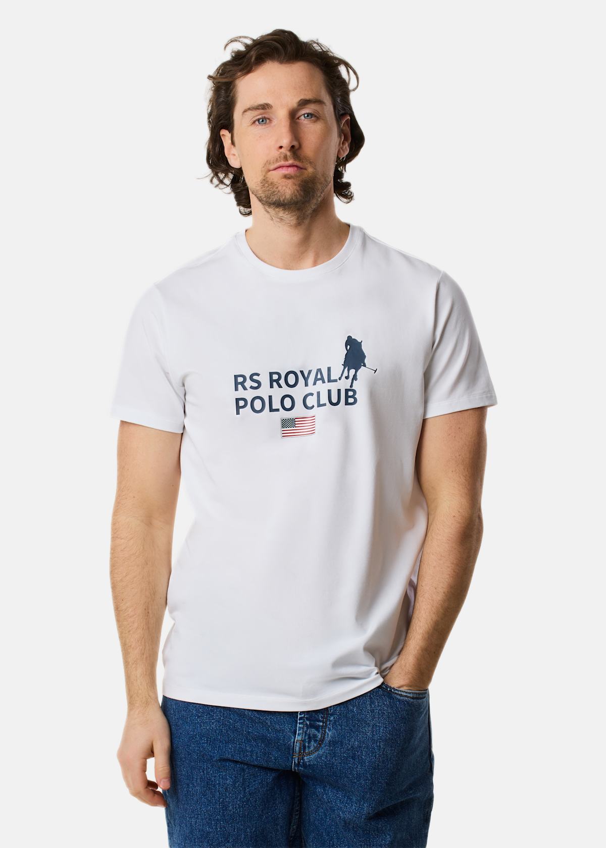 RS Polo Logo Tee |  - sv-se - herr - klader - t-shirts-linnen - t-shirt-vardag-sport - kortarmad-t-shirt-vardag-sport | Padelspecialisterna