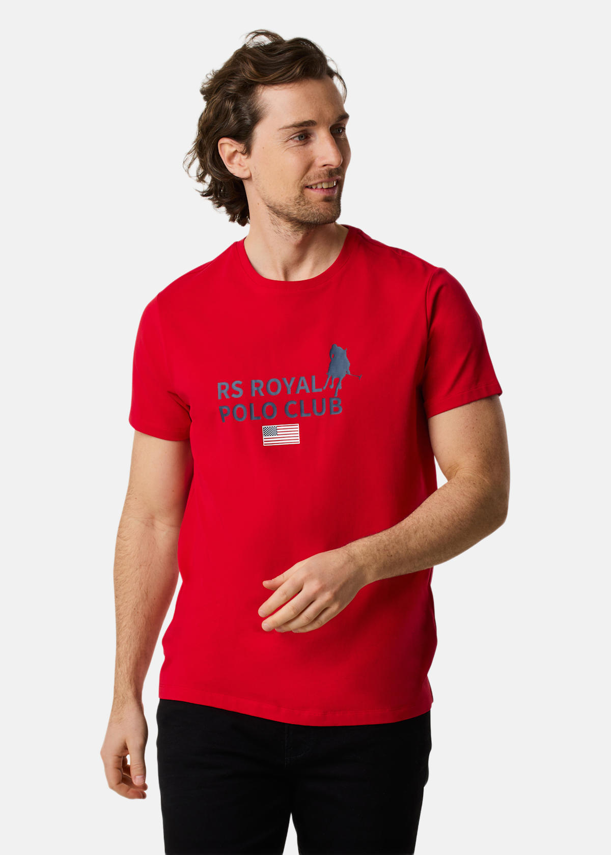 RS Polo Logo Tee |  - sv-se - herr - klader - t-shirts-linnen - t-shirt-vardag-sport - kortarmad-t-shirt-vardag-sport | Padelspecialisterna