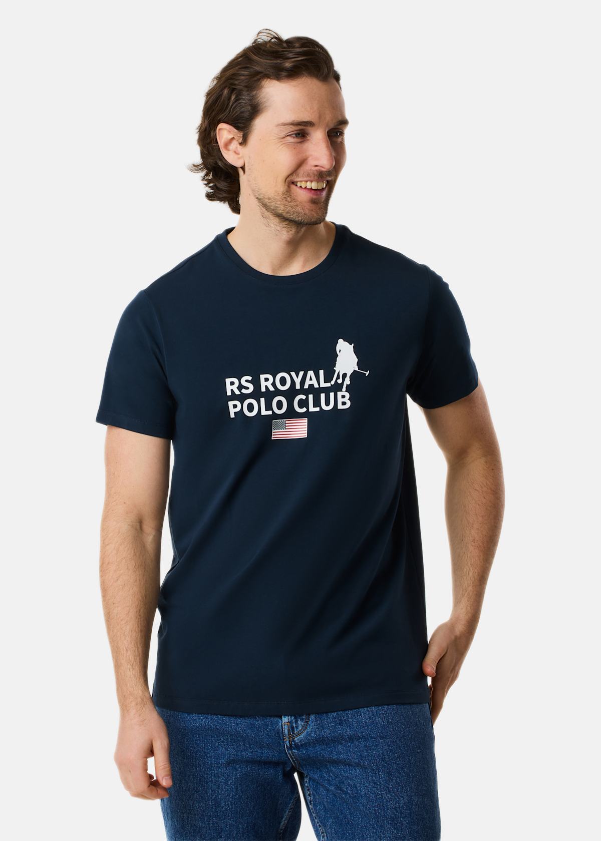 RS Polo Logo Tee |  - sv-se - herr - klader - t-shirts-linnen - t-shirt-vardag-sport - kortarmad-t-shirt-vardag-sport | Padelspecialisterna