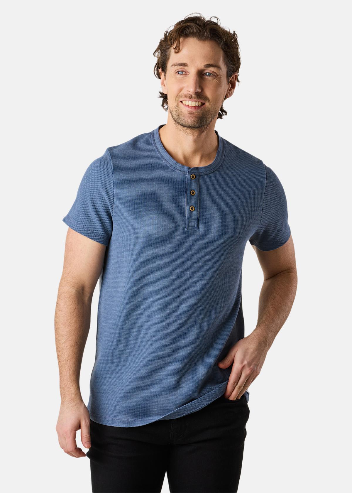 Henley Tee |  - sv-se - herr - klader - t-shirts-linnen - t-shirt-vardag-sport - kortarmad-t-shirt-vardag-sport | Padelspecialisterna