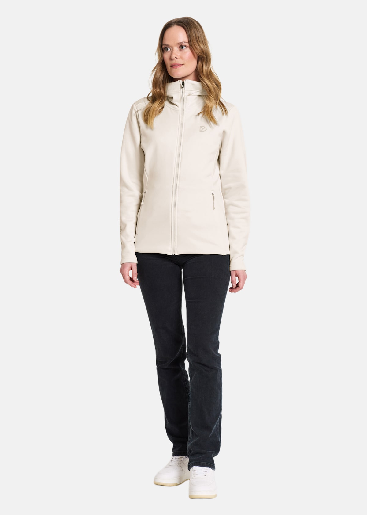 Alternativ bild 1 för Didriksons Anneli 2 FZ Jacket Women Shell White