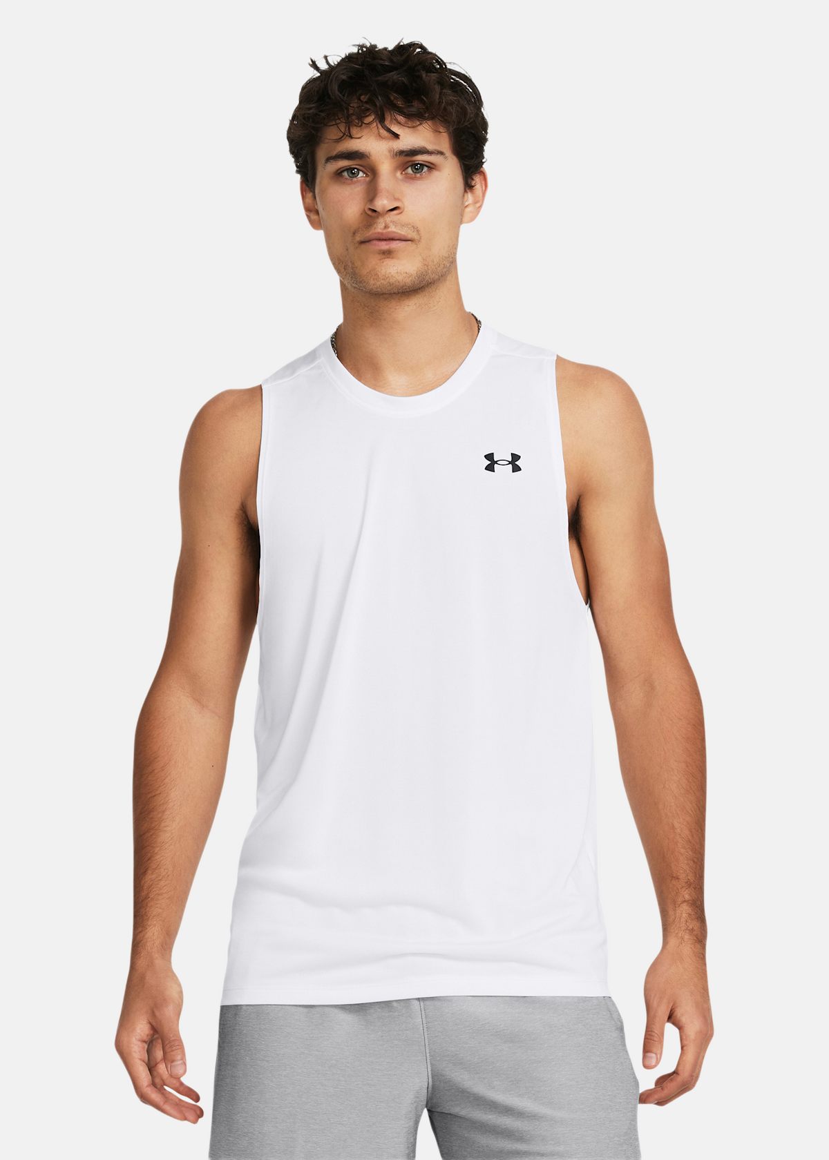 UA Tech Tank |  - sv-se - herr - klader - t-shirts-linnen - linnen - linne-sportswear-casual | Padelspecialisterna