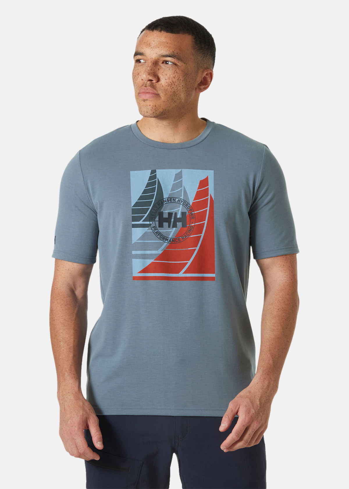 HP RACE GRAPHIC T-SHIRT |  - sv-se - herr - klader - t-shirts-linnen - t-shirt-vardag-sport - kortarmad-t-shirt-vardag-sport | Padelspecialisterna