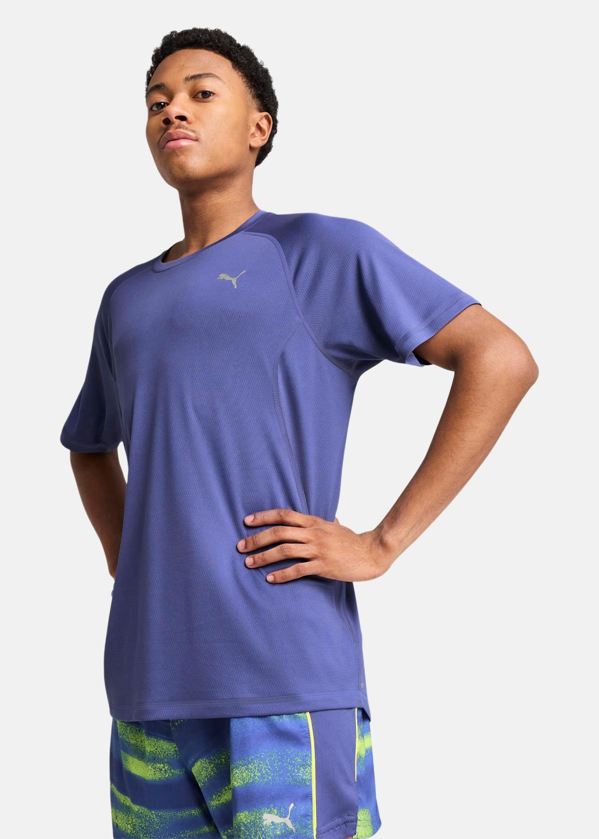 M RUN VELOCITY TEE (POLY)