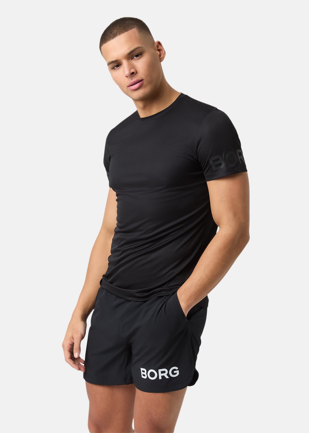 BORG LIGHT T-SHIRT |  - sv-se - herr - klader - t-shirts-linnen - t-shirt-vardag-sport - kortarmad-t-shirt-vardag-sport | Padelspecialisterna