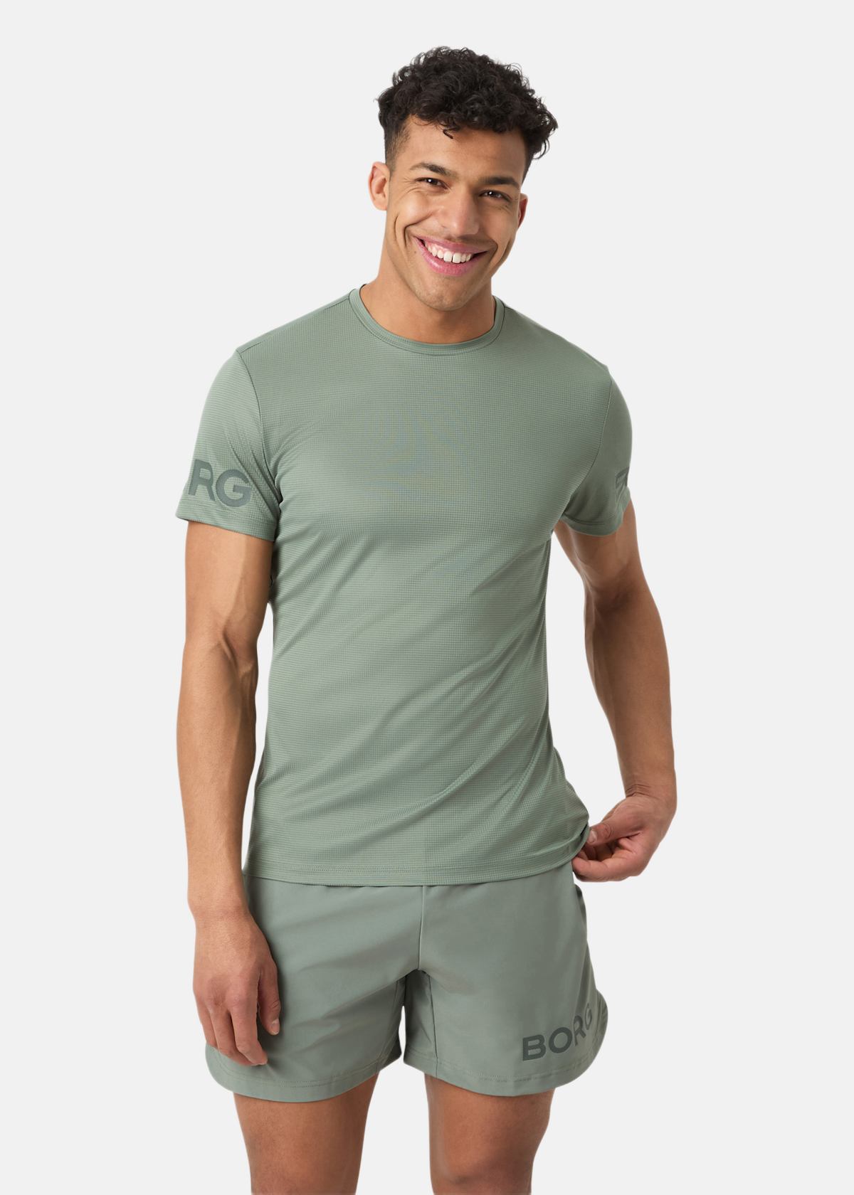 BORG LIGHT T-SHIRT |  - sv-se - herr - klader - t-shirts-linnen - t-shirt-vardag-sport - kortarmad-t-shirt-vardag-sport | Padelspecialisterna