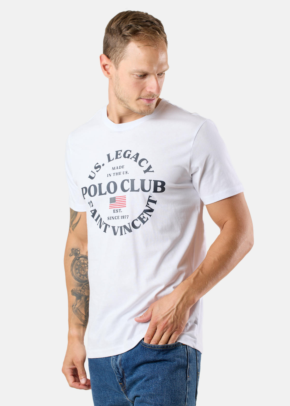 Dallas Tee |  - sv-se - herr - klader - t-shirts-linnen - t-shirt-vardag-sport - kortarmad-t-shirt-vardag-sport | Padelspecialisterna