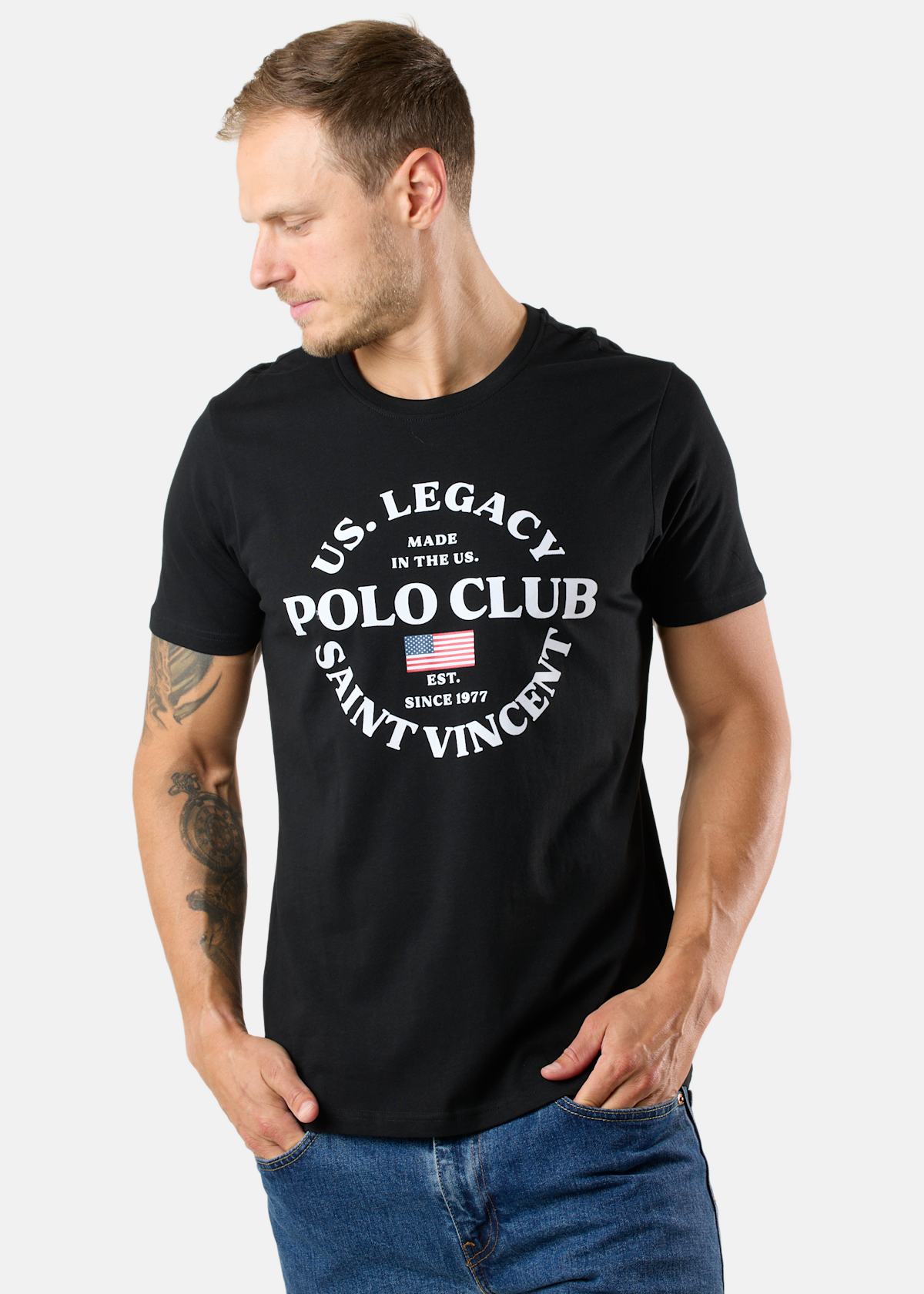 Dallas Tee |  - sv-se - herr - klader - t-shirts-linnen - t-shirt-vardag-sport - kortarmad-t-shirt-vardag-sport | Padelspecialisterna