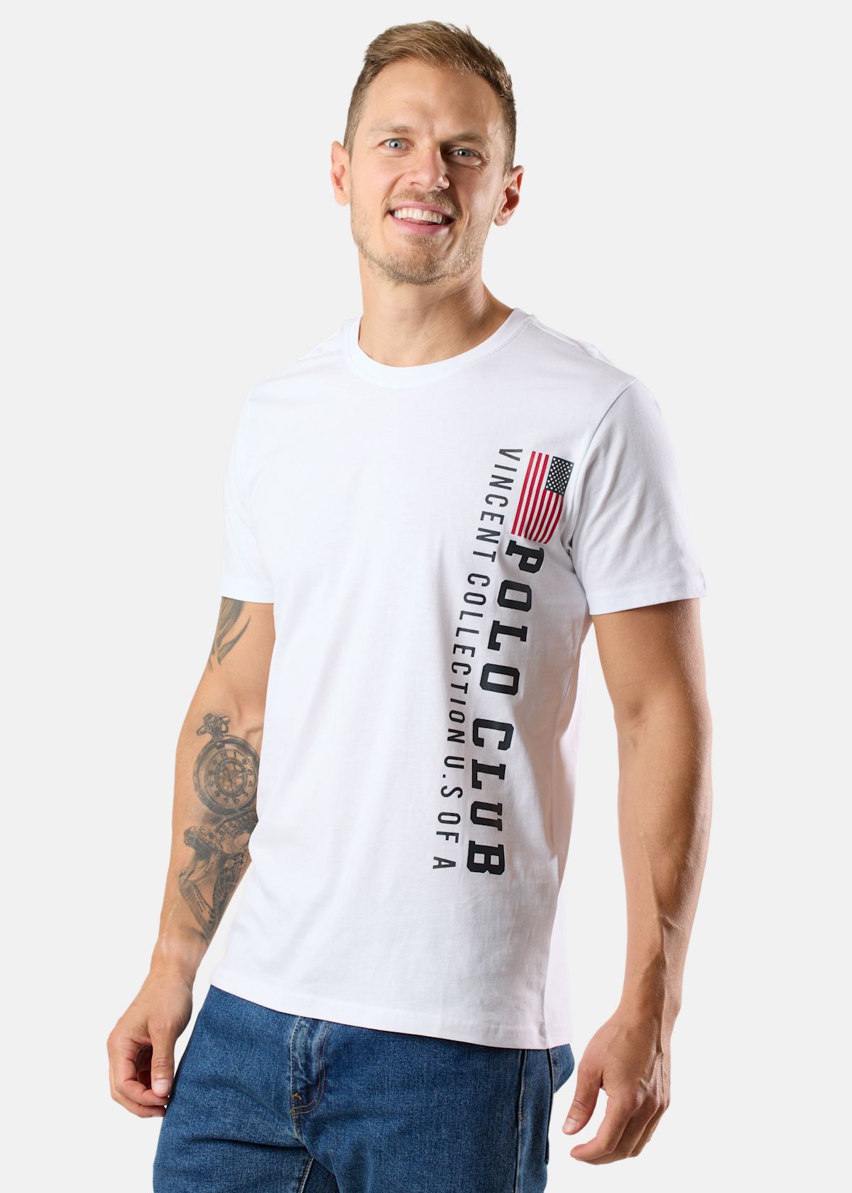 Fresno Tee |  - sv-se - herr - klader - t-shirts-linnen - t-shirt-vardag-sport - kortarmad-t-shirt-vardag-sport | Padelspecialisterna