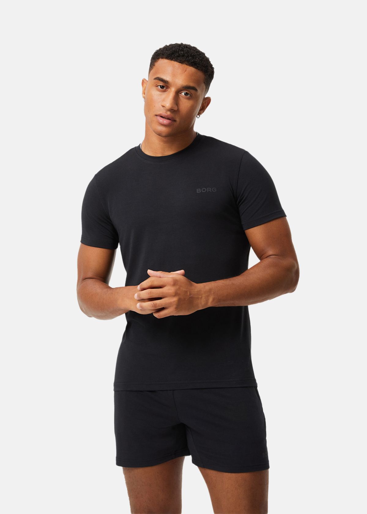 BORG LYOCELL BLEND T-SHIRT |  - sv-se - herr - klader - t-shirts-linnen - t-shirt-vardag-sport - kortarmad-t-shirt-vardag-sport | Padelspecialisterna