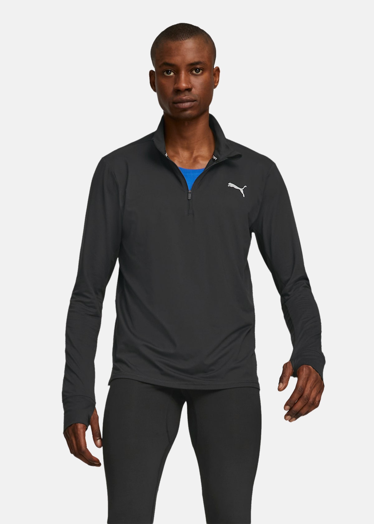 RUN FAVORITE 1/4 ZIP M |  - sv-se - herr - klader - t-shirts-linnen - t-shirt-vardag-sport - langarmad-t-shirt-vardag-sport | Padelspecialisterna