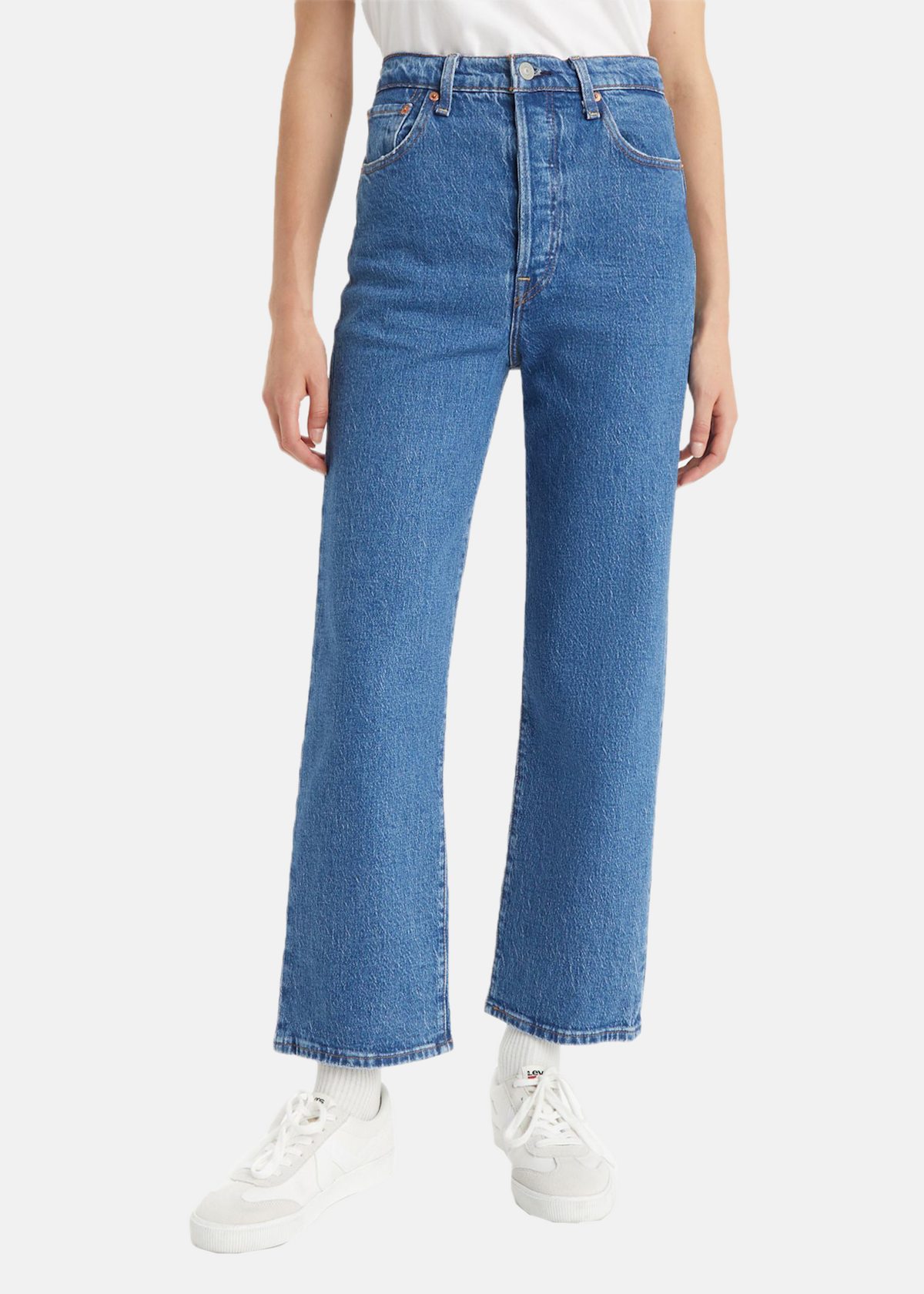 RIBCAGE STRAIGHT ANKLE |  - sv-se - dam - klader - byxor - vardagsbyxor-jeans - jeans | Padelspecialisterna