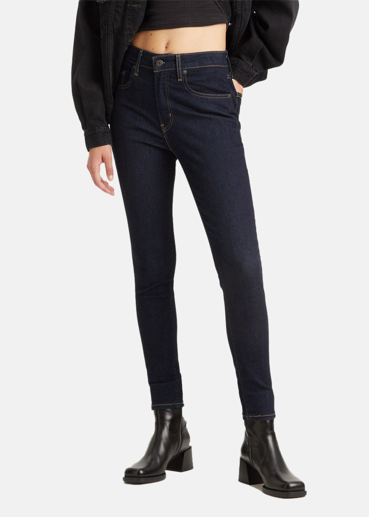 721 HIGH RISE SKINNY BLUE WAVE |  - sv-se - dam - klader - byxor - vardagsbyxor-jeans - jeans | Padelspecialisterna