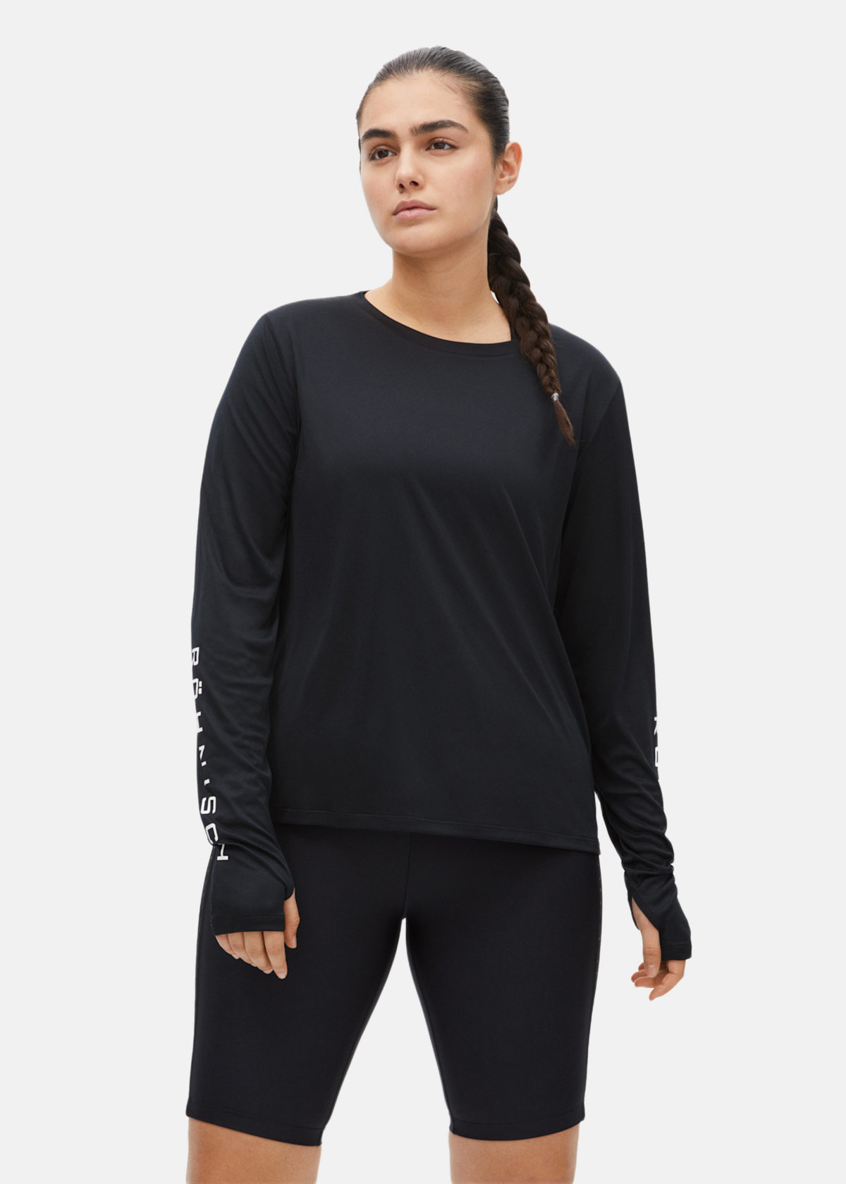 Team Logo Long Sleeve |  - sv-se - dam - klader - toppar-linnen - t-shirts-friluftsliv-vandring - t-shirts-langarmade | Padelspecialisterna