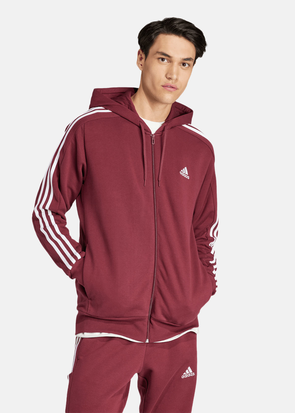 M 3S FT FZ HD |  - sv-se - herr - klader - trojor - huvtrojor - zip-hoodie | Padelspecialisterna