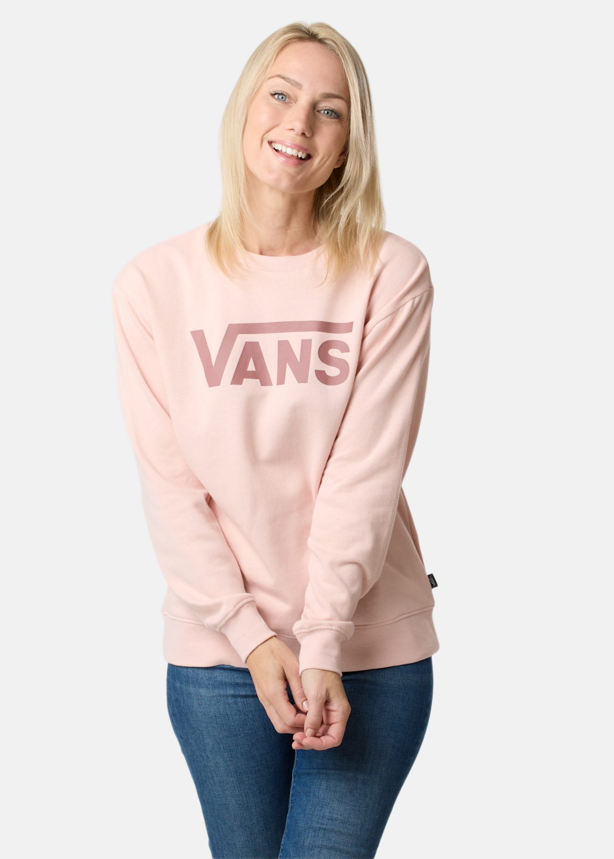 DROP V LOGO BFF CREW-B |  - sv-se - dam - klader - trojor - sweatshirts | Padelspecialisterna