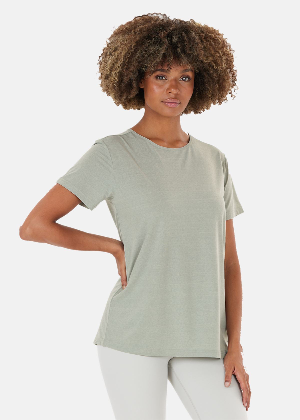Lizzy W Slub S/S Tee |  - sv-se - dam - klader - toppar-linnen - t-shirts-friluftsliv-vandring - t-shirts-kortarmade | Padelspecialisterna