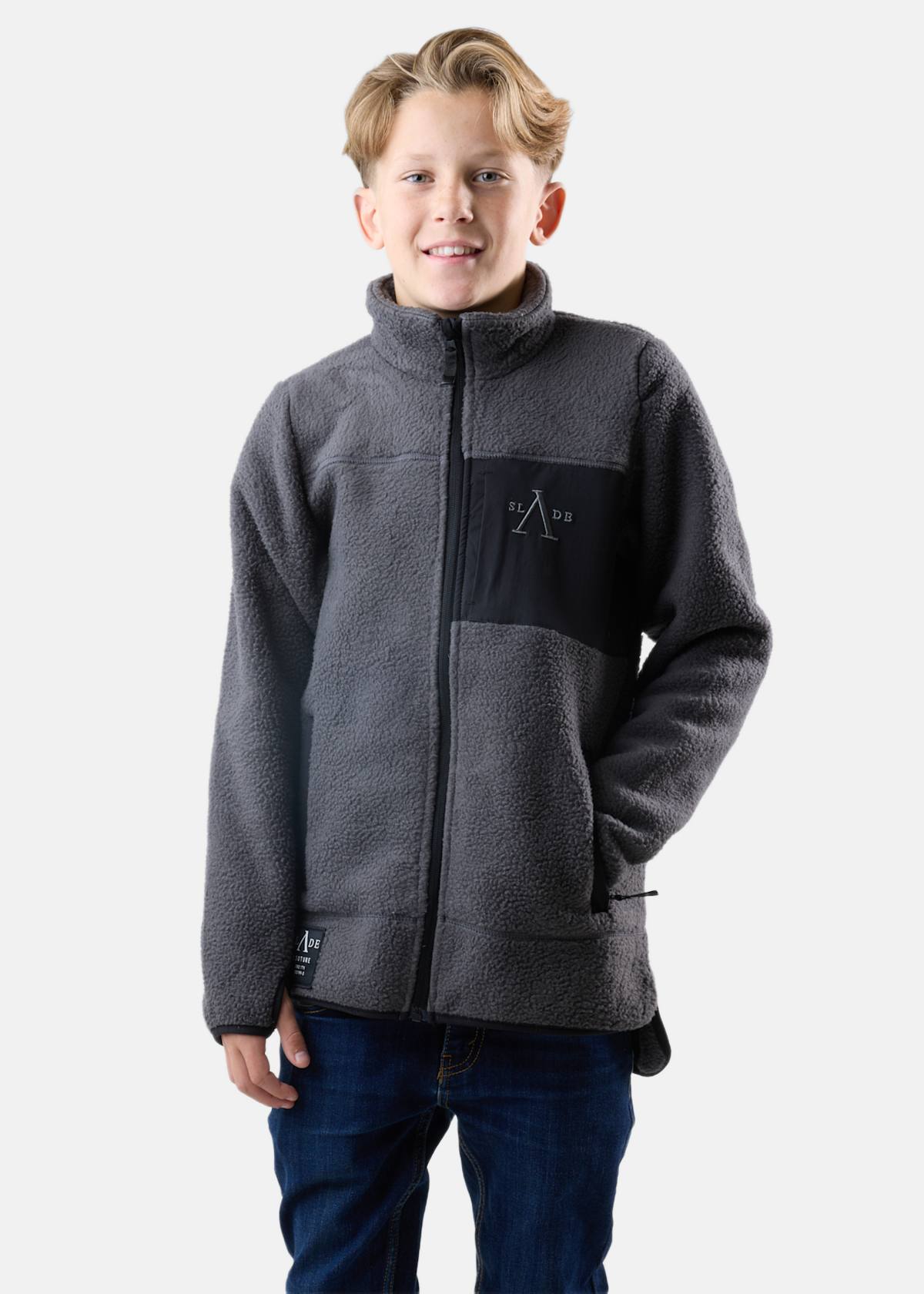 Pile Jacket JR |  - sv-se - barn - klader - trojor - huvtrojor - hoodie | Padelspecialisterna