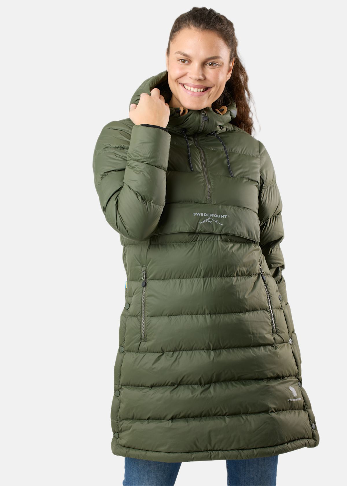 Östersund Down Anorak Long W |  - sv-se - dam - klader - jackor - dunjackor | Padelspecialisterna