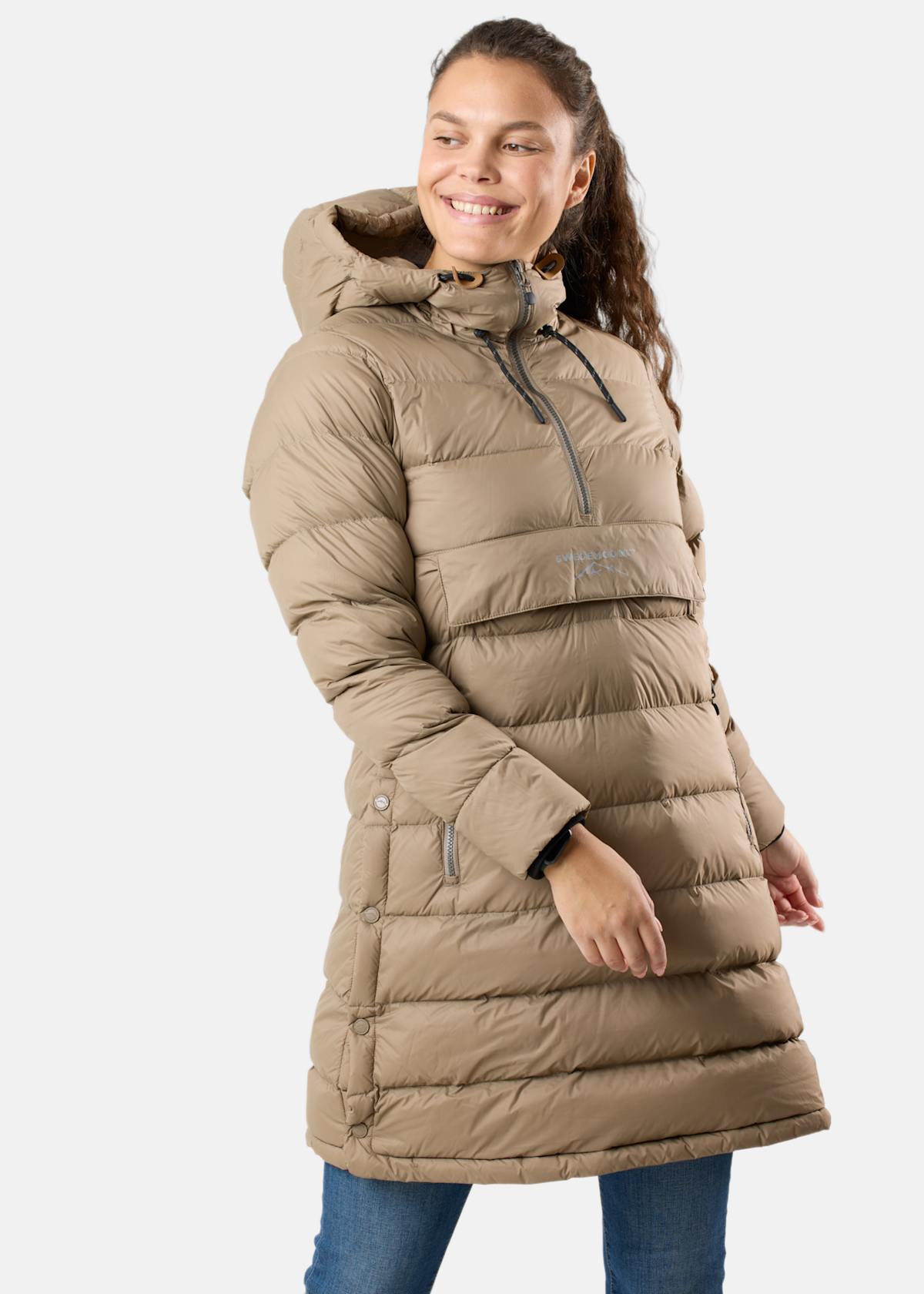 Östersund Down Anorak Long W |  - sv-se - dam - klader - jackor - dunjackor | Padelspecialisterna