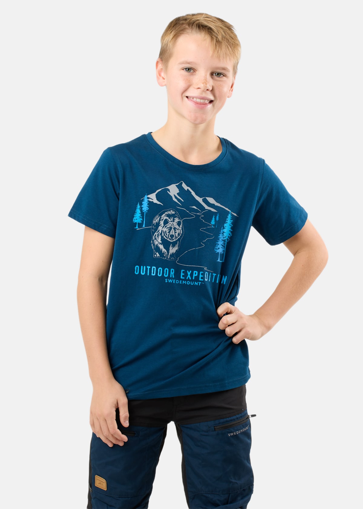 Forest Tee JR |  - sv-se - barn - klader - t-shirts-linnen - t-shirt-sport-fritid - t-shirt-sport-fritid-kortarmad | Padelspecialisterna