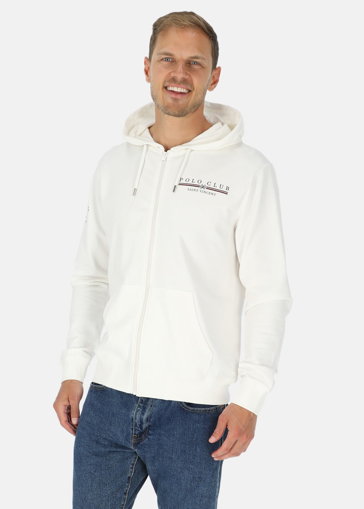 Charlotte SWE |  - sv-se - herr - klader - trojor - huvtrojor - zip-hoodie | Padelspecialisterna
