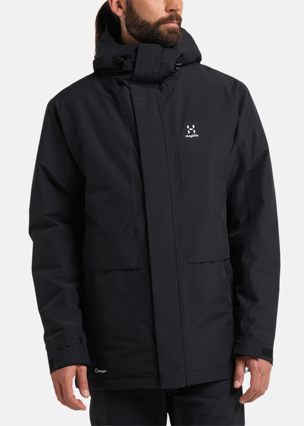 Salix Proof Mimic Parka Men |  - sv-se - herr - klader - jackor - vardags-modejackor - fodrade-vardagsjackor | Padelspecialisterna