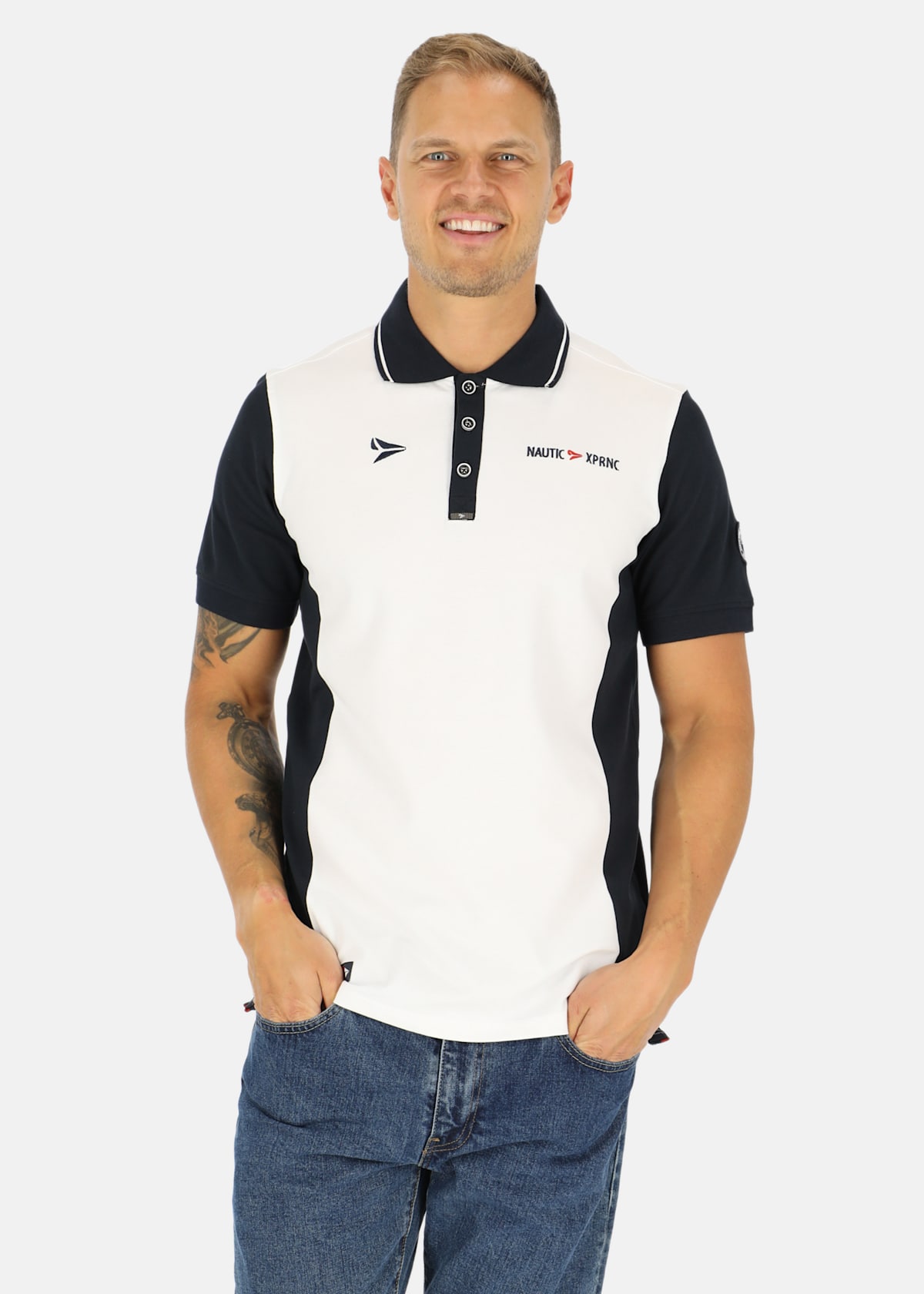 Marstrand Vertikcal Piké |  - sv-se - herr - klader - skjortor-piketrojor - piketrojor - kortarmade-piketrojor | Padelspecialisterna