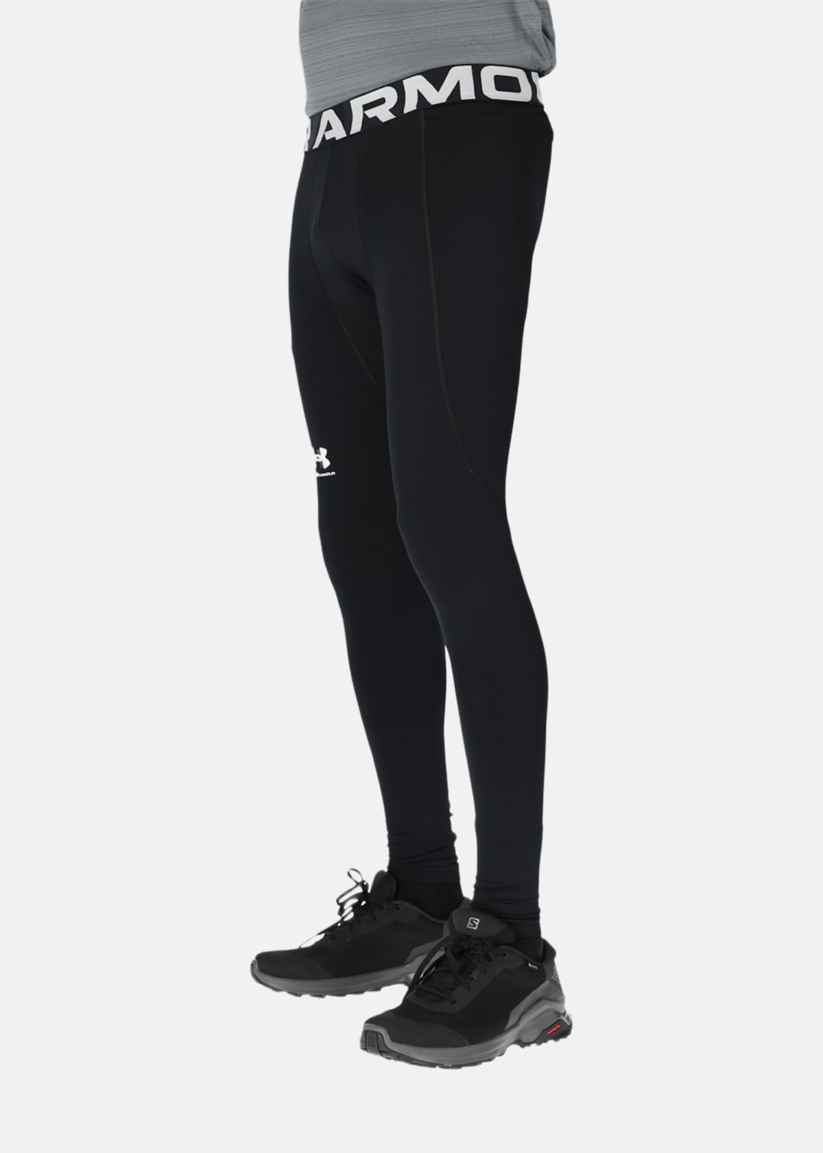 Alternativ bild 1 för Under Armour ColdGear Leggings Svart polyester Small Herr