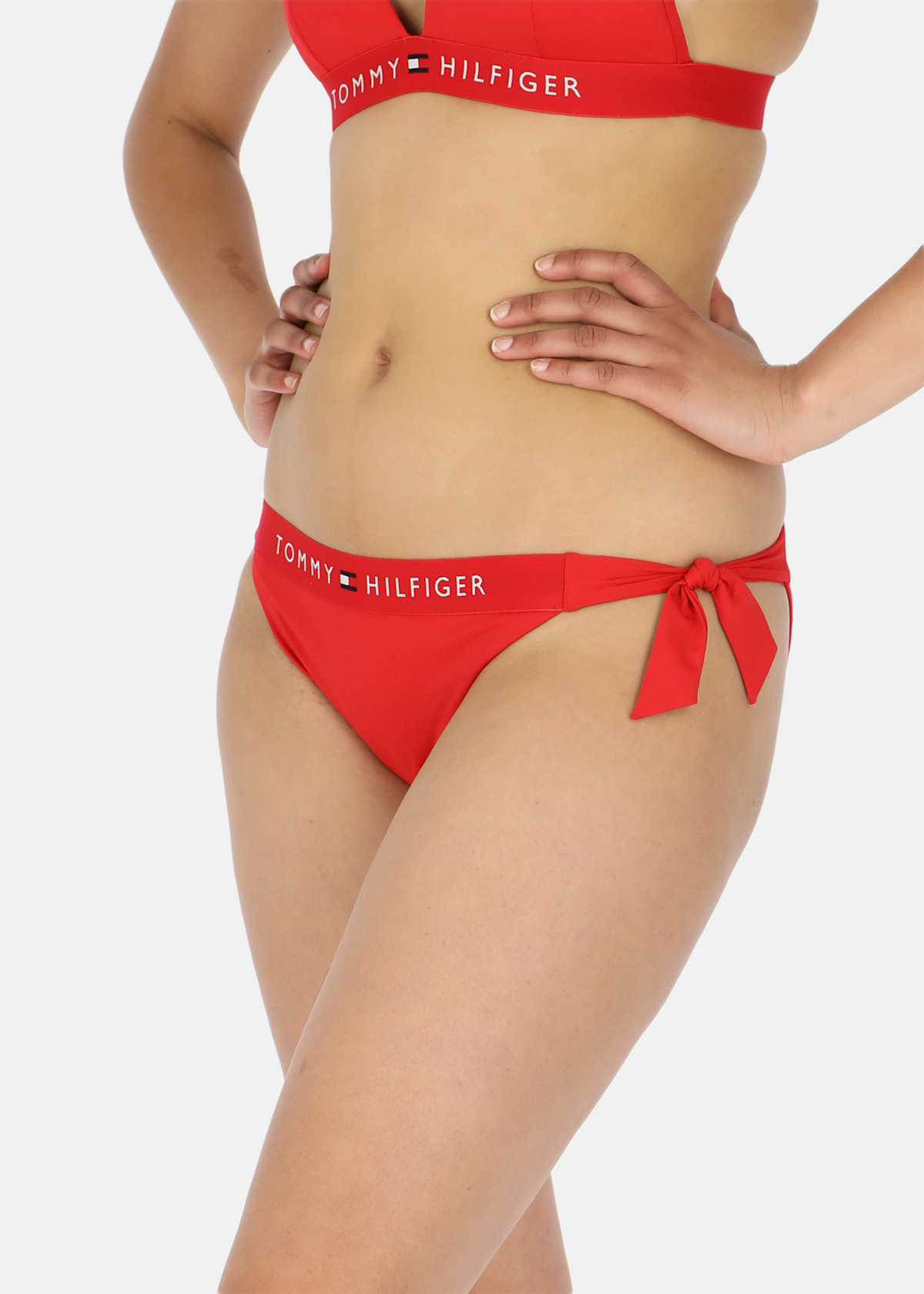 Alternativ bild 1 för Tommy Hilfiger Original Bikini Bottoms Röd Medium Dam