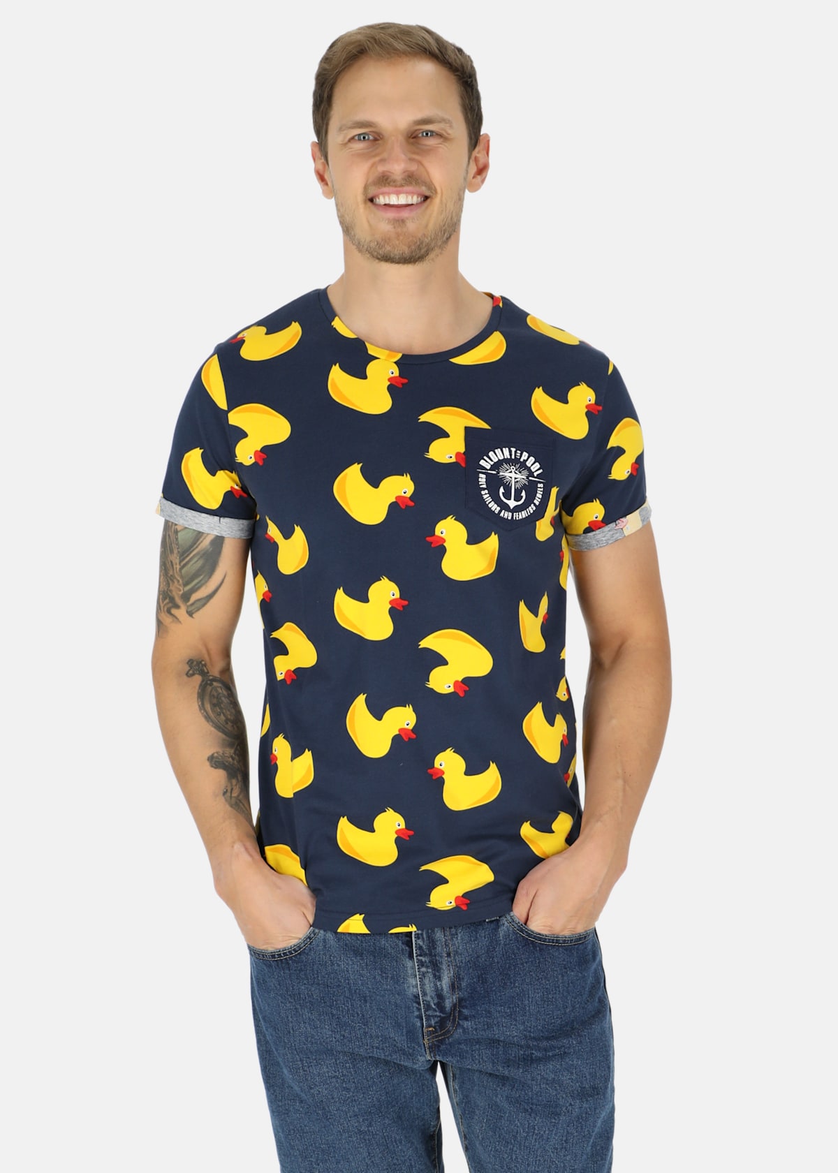 Tropical Pocket Tee |  - sv-se - herr - klader - t-shirts-linnen - t-shirt-vardag-sport - kortarmad-t-shirt-vardag-sport | Padelspecialisterna