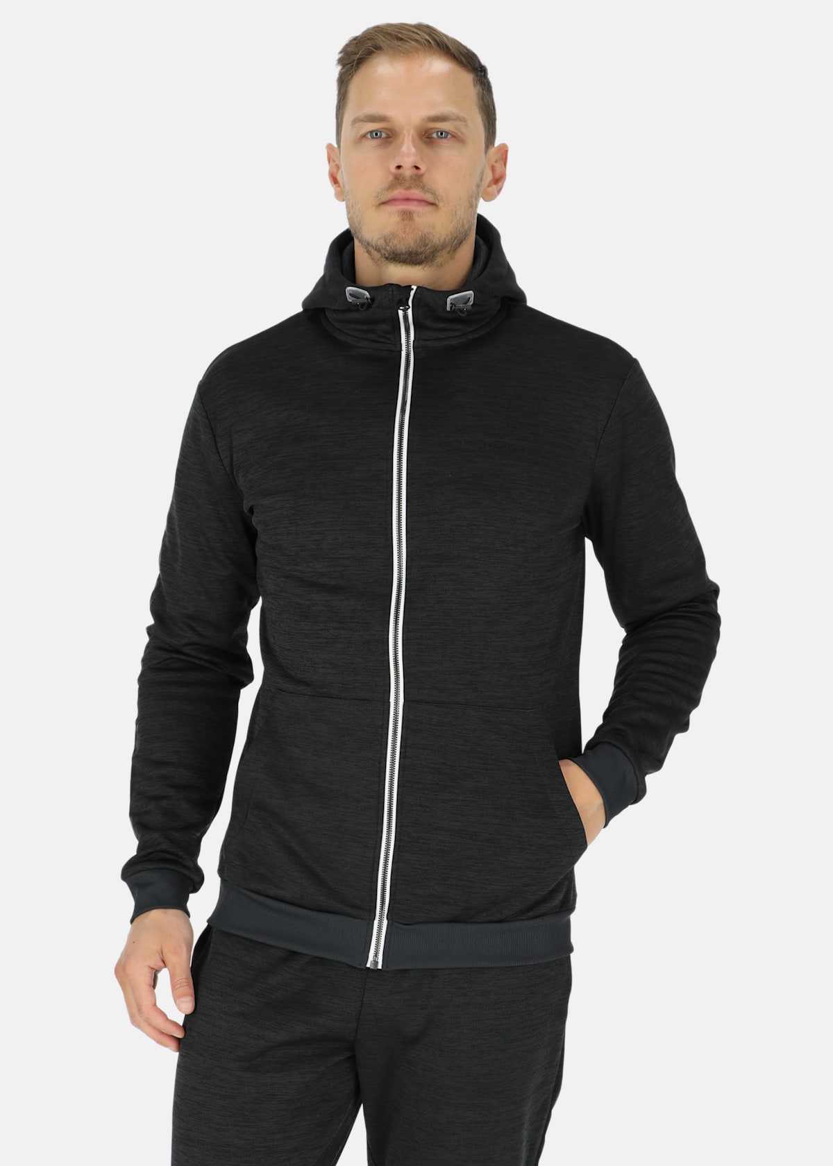 Training Logo Zip Hood |  - sv-se - herr - klader - trojor - huvtrojor - zip-hoodie | Padelspecialisterna