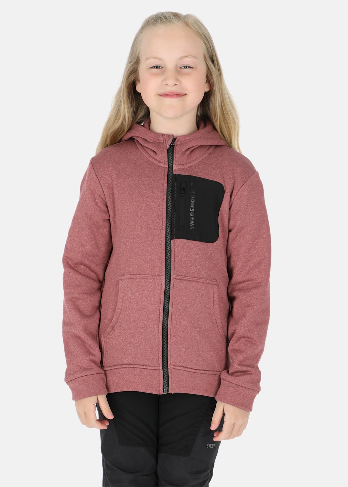 Trondheim Stretch Full Zip Hood JR |  - sv-se - barn - klader - trojor - huvtrojor - zip-hoodie | Padelspecialisterna