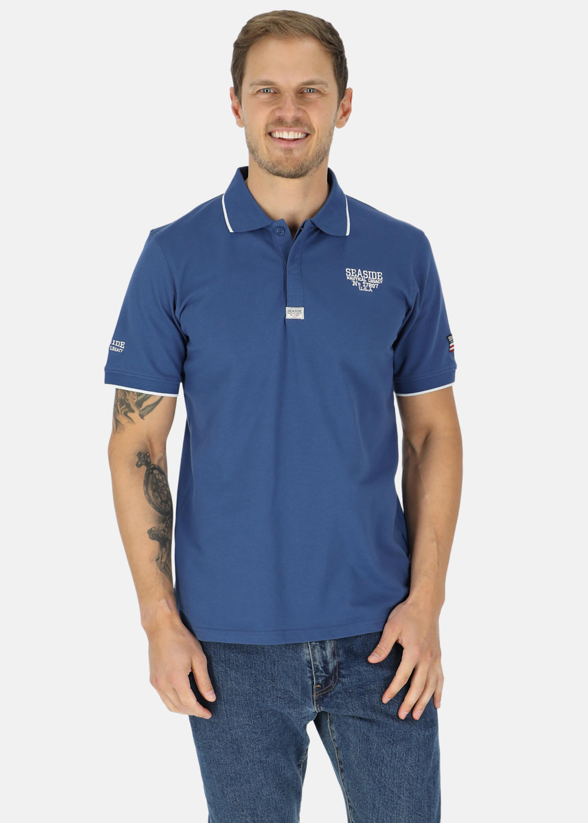 Crew Piké |  - sv-se - herr - klader - skjortor-piketrojor - piketrojor - kortarmade-piketrojor | Padelspecialisterna