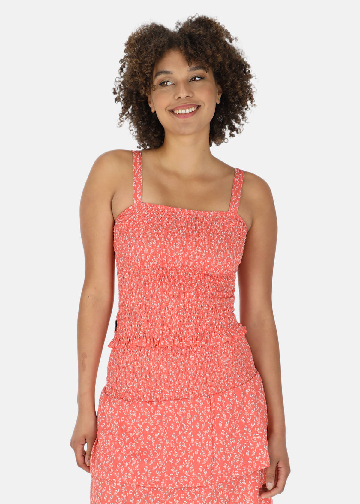 Maine Smock Top W |  - sv-se - dam - klader - toppar-linnen - blus - kortarmade-blusar | Padelspecialisterna