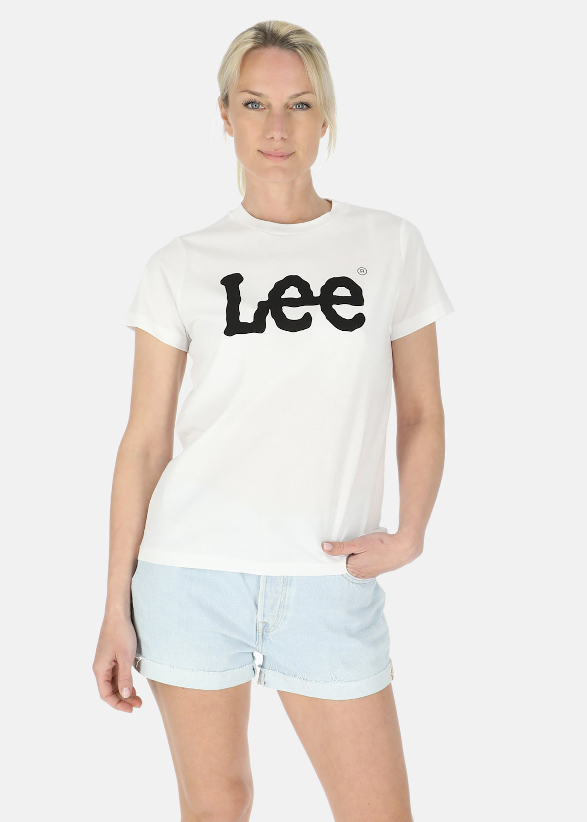 LOGO_TEE WHITE |  - sv-se - dam - klader - toppar-linnen - t-shirts-friluftsliv-vandring - t-shirts-kortarmade | Padelspecialisterna